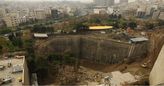 آخرین وضعیت گود مجاور برج میلاد