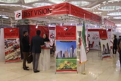 حضور قدرتمند بست ویژن در نخستین نمایشگاه صنعت ساختمان 