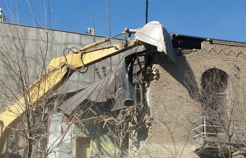 مرگ ساختمان‌ها با تخریب زودهنگام