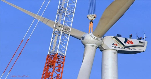 نخستین سری توربین‌های بادی ۲.۵ مگاواتی ساخت ایران