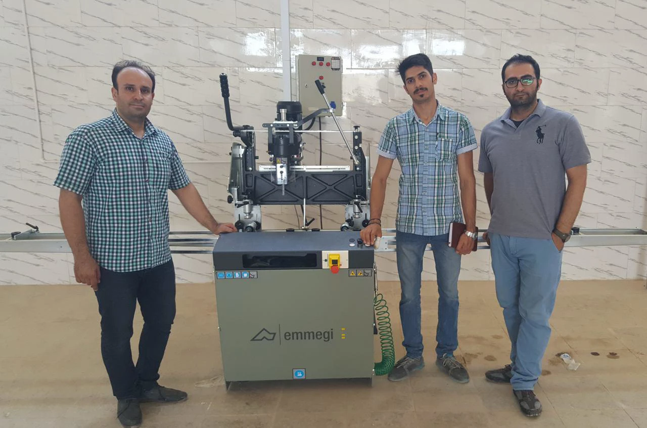 راه‏ اندازی خط کامل آلومینیوم Emmegi ایتالیا