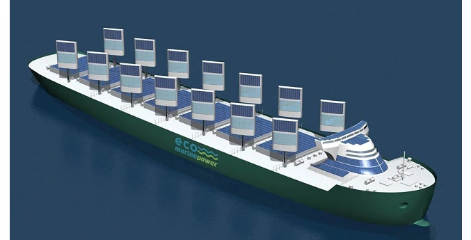 کشتی با بادبان های خورشیدی ساخته شد