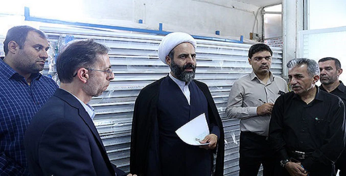 عرضه یک محموله پروفیل احتکار شده در قزوین