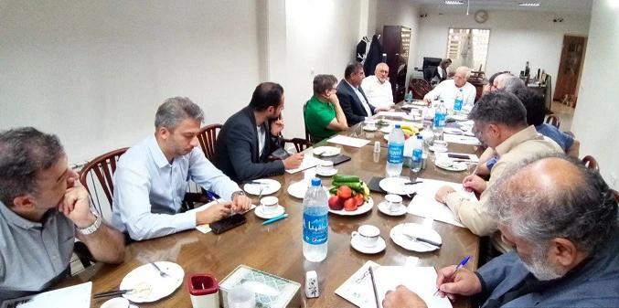 جلسه سندیکای صنایع آلومینیوم با مدیریت منطقه ویژه اقتصادی لامرد