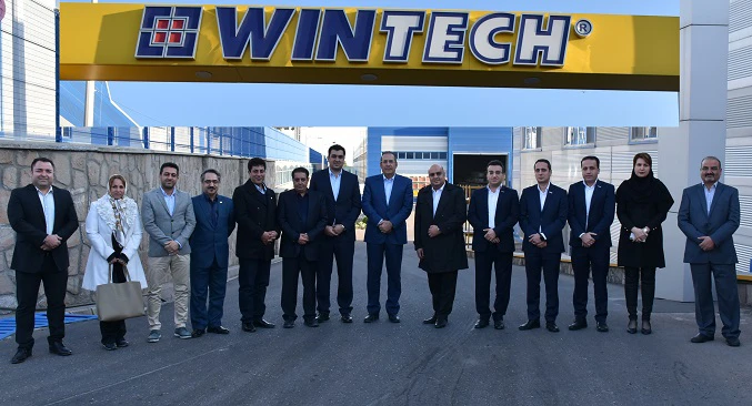بازدید هیات‌ مدیره انجمن تولیدکنندگان دروپنجره ایران از وین‌تک