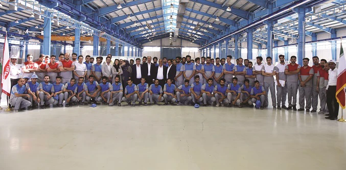 کارخانه واکا کرویتز با حضور وزیر صنعت افتتاح شد