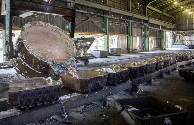 تولید آلومینیوم سکندری در شرکت آلومینیوم ایران