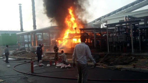 آتش‌سوزی جزئی در آلومینیوم جنوب
