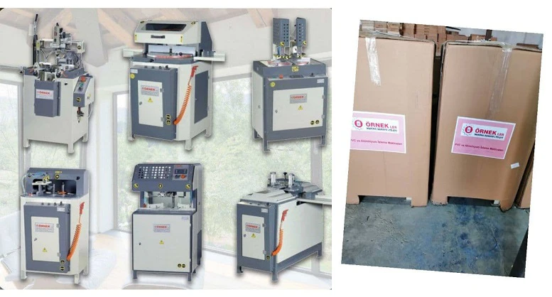 فروش ویژه ماشین‌آلات دروپنجره یوپی‌وی‌سی ÖRNEK ترکیه در بازرگانی گل‌پن